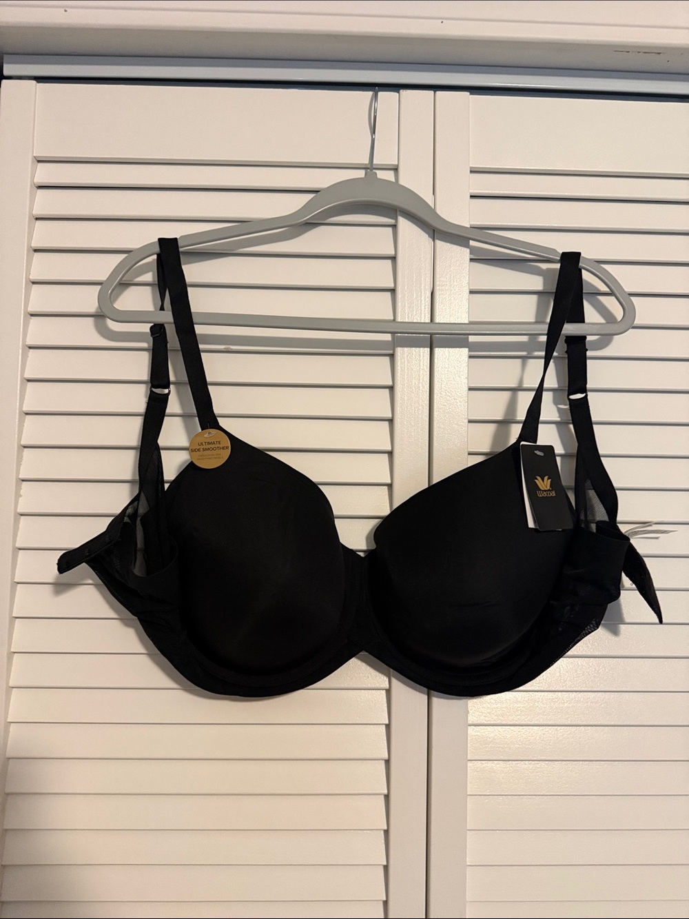 Wacoal Black Smooth T-Shirt Bra with Underwire